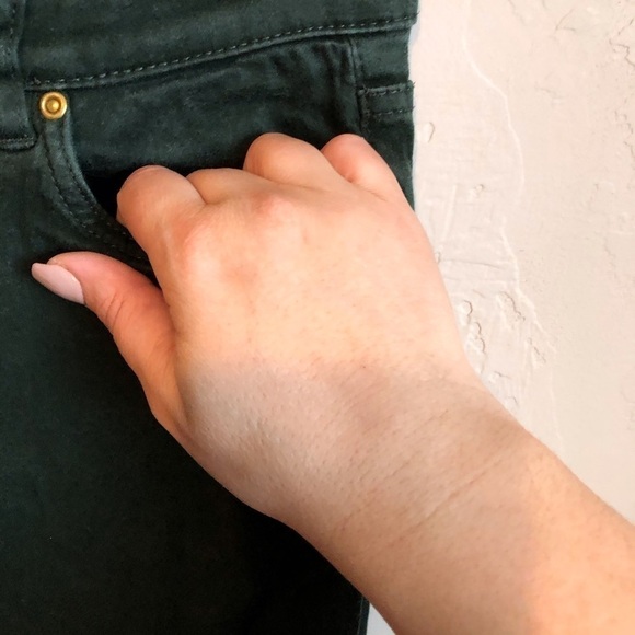 L.O.G.G Forest Green Skinny Jeans - Picture 3 of 10